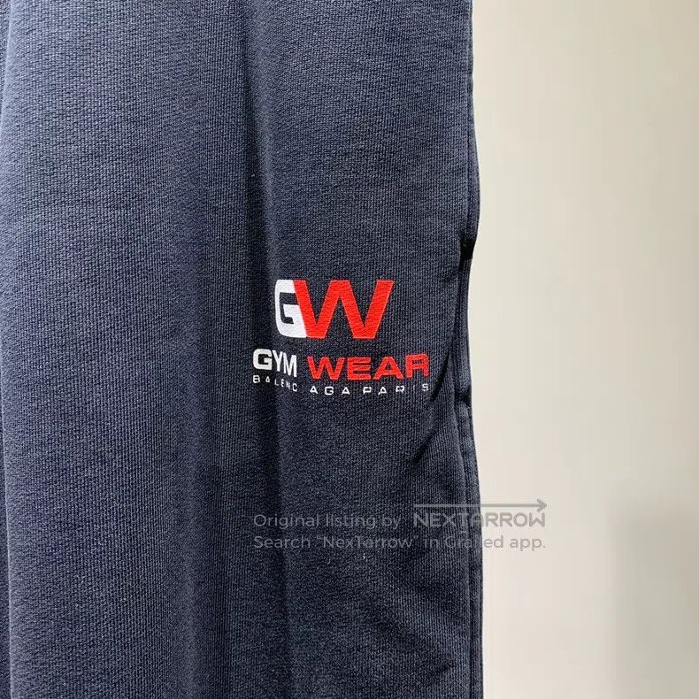 Balenciaga Balenciaga size S Letter Logo Print Sweatpants Sports Pant Size US 27 - 5 Thumbnail