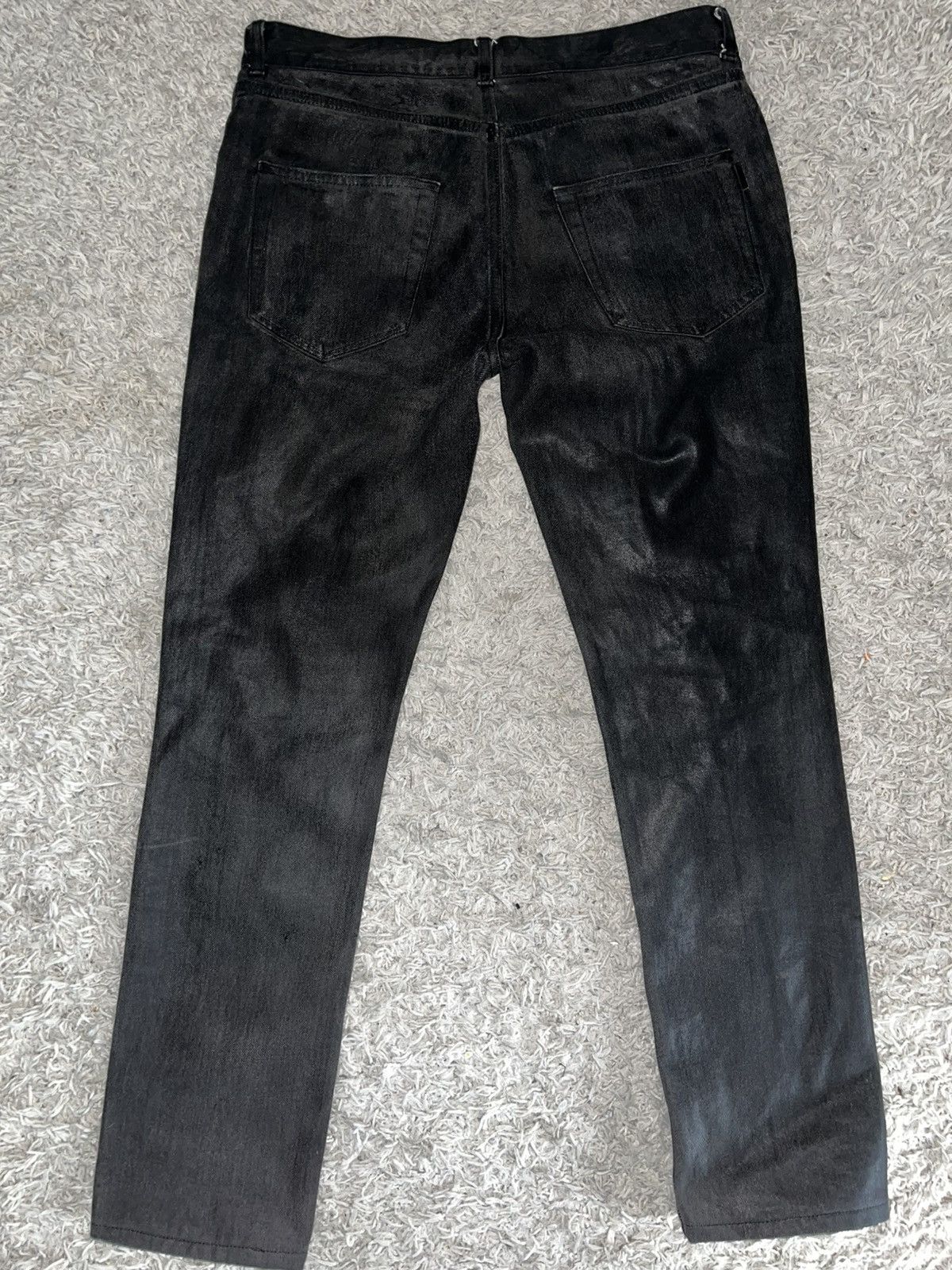 Yves Saint Laurent Saint Laurent waxed denim Size US 32 / EU 48 - 3 Thumbnail