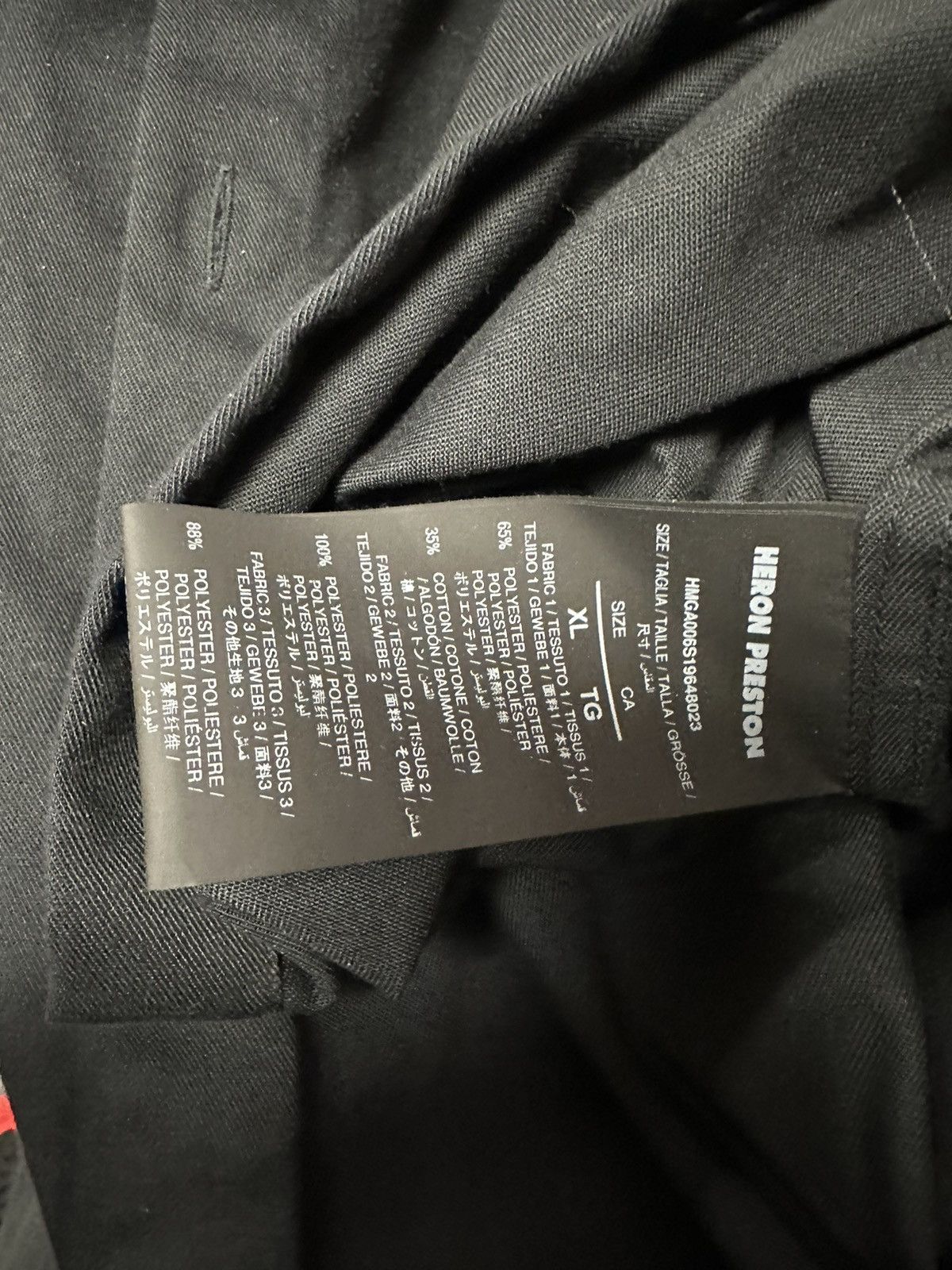 Heron Preston Heron preston xl button up reflective pre owned Size US XL / EU 56 / 4 - 4 Thumbnail