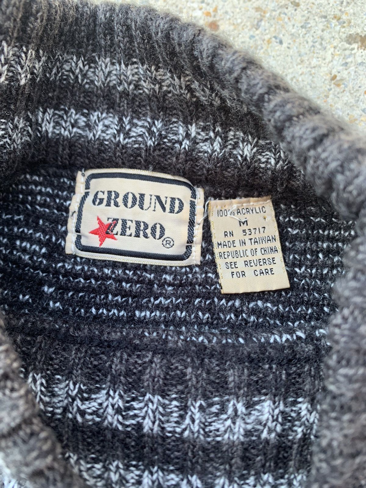GROUNDZERO Vintage Knit Sweater Size US M / EU 48-50 / 2 - 3 Thumbnail