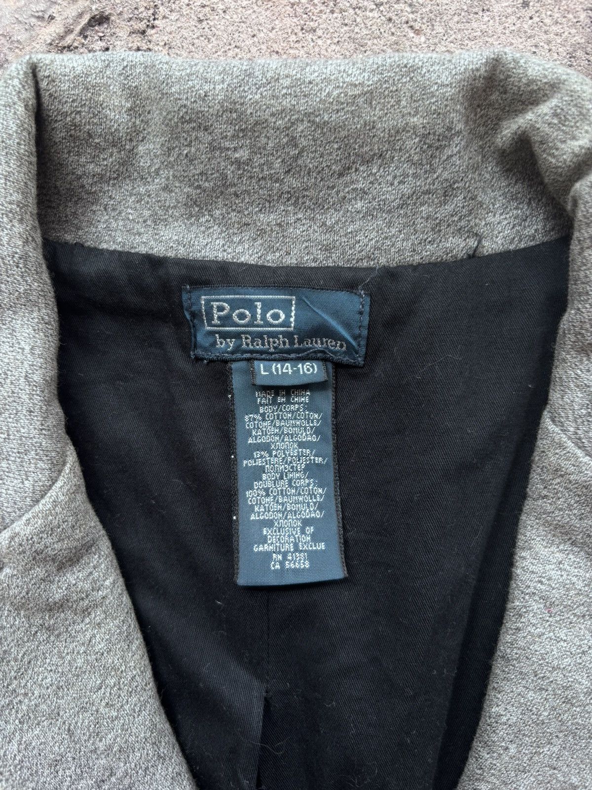 Polo Ralph Lauren Vintage Polo Ralph Lauren Big Pony Blazer Size 34S - 3 Thumbnail