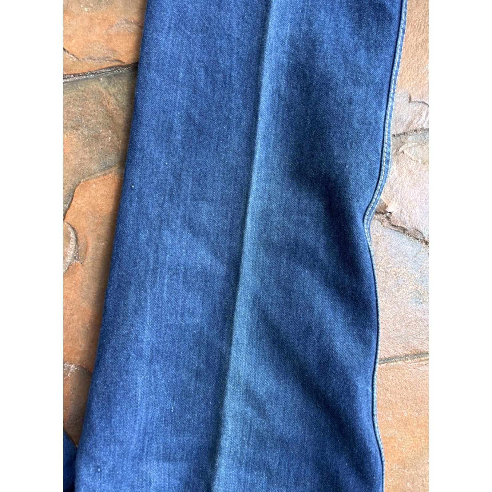 Faded Glory VINTAGE Faded Glory Appendagez Flare Jeans Shirt? 32 70s Blue Jeans Womens Mens Girls Size 32" / US 10 / IT 46 - 5 Thumbnail