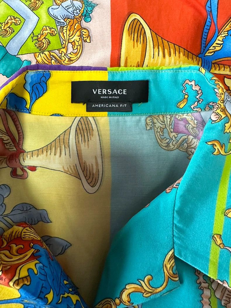 Versace Versace Four-piece shirt Size US L / EU 52-54 / 3 - 3 Thumbnail