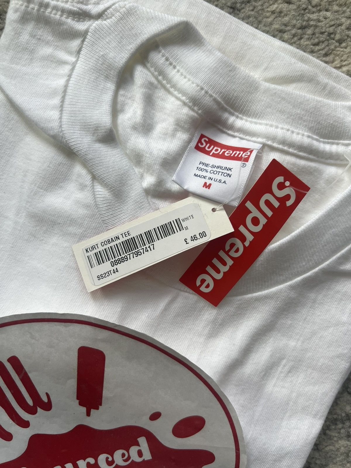 Supreme Supreme Kurt Cobain T Shirt Size US M / EU 48-50 / 2 - 3 Thumbnail