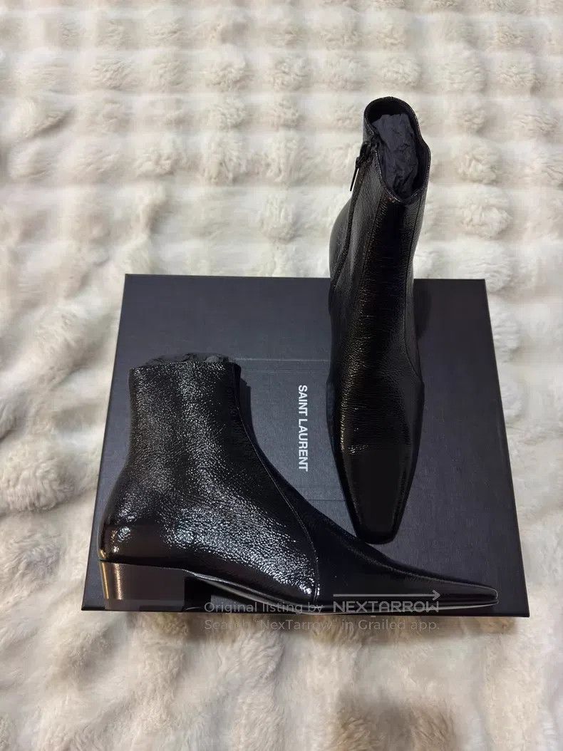 Saint Laurent Paris Saint Laurent Paris Boots Size US 7 / EU 40 - 1 Thumbnail