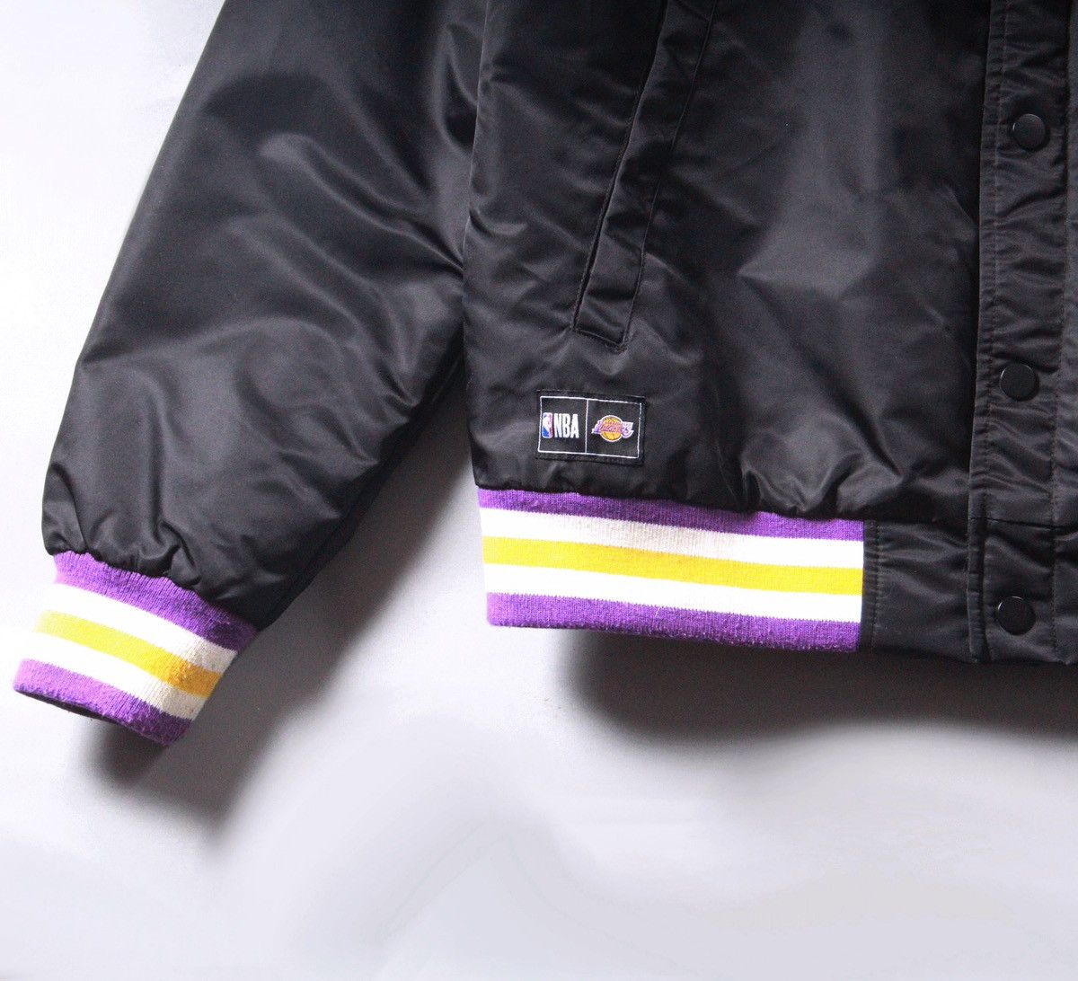NBA Los Angeles Lakers NBA Black Zip Jacket Varsity Vintage M Size US M / EU 48-50 / 2 - 4 Thumbnail