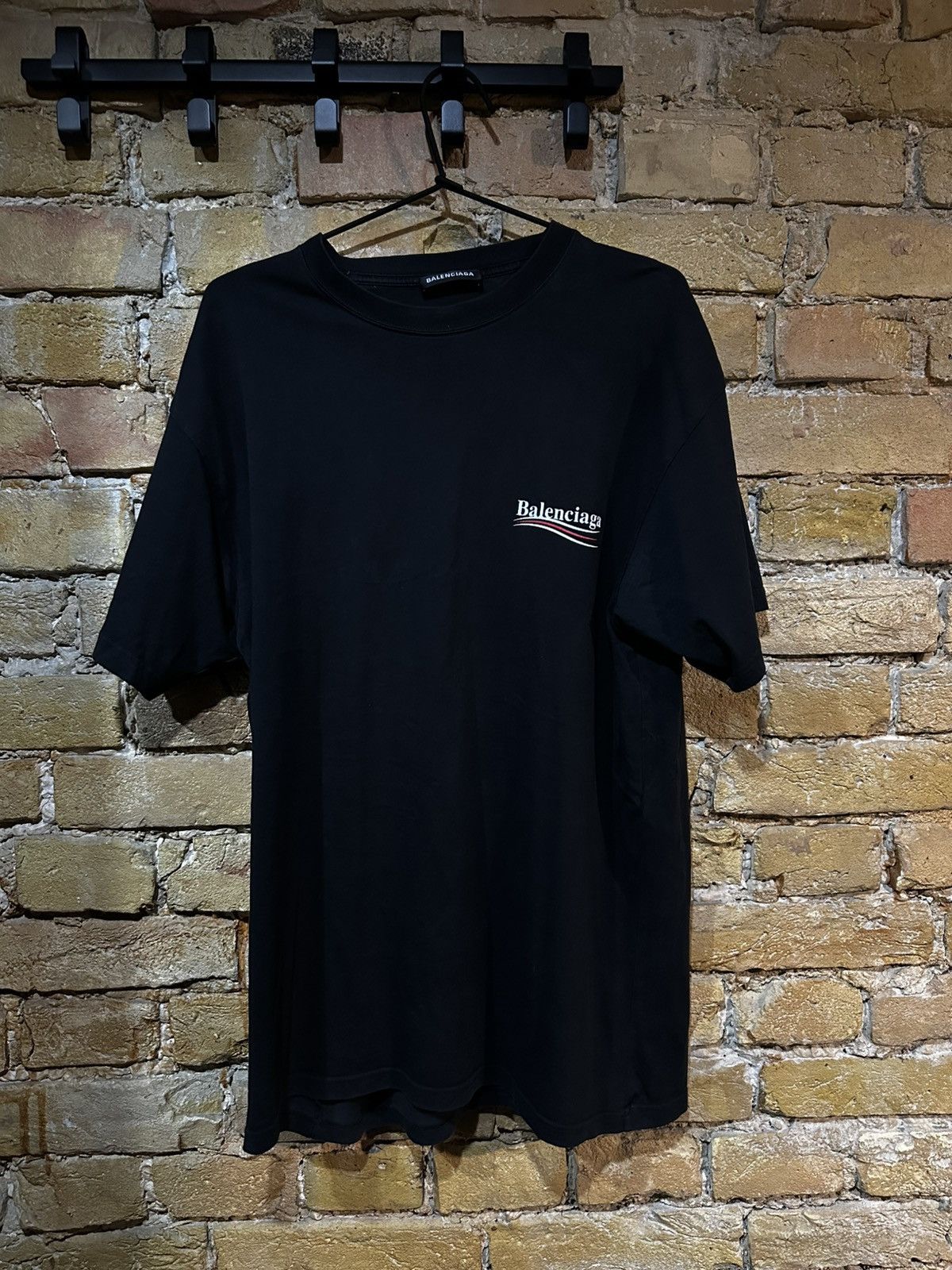 balenciaga political campaign tee