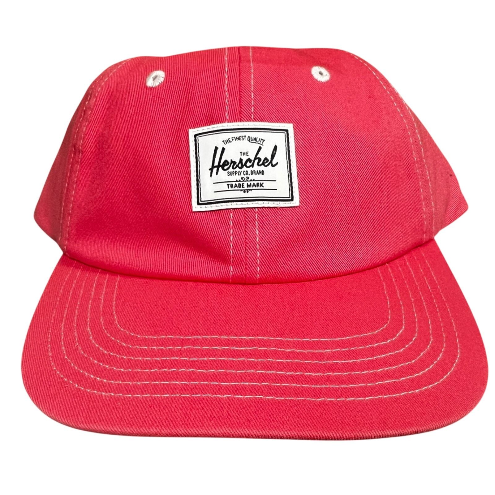 Herschel Supply Co. Herschel Supply Co Men's Strapback Hat Cap Salmon Coral NEW Size ONE SIZE - 2 Thumbnail