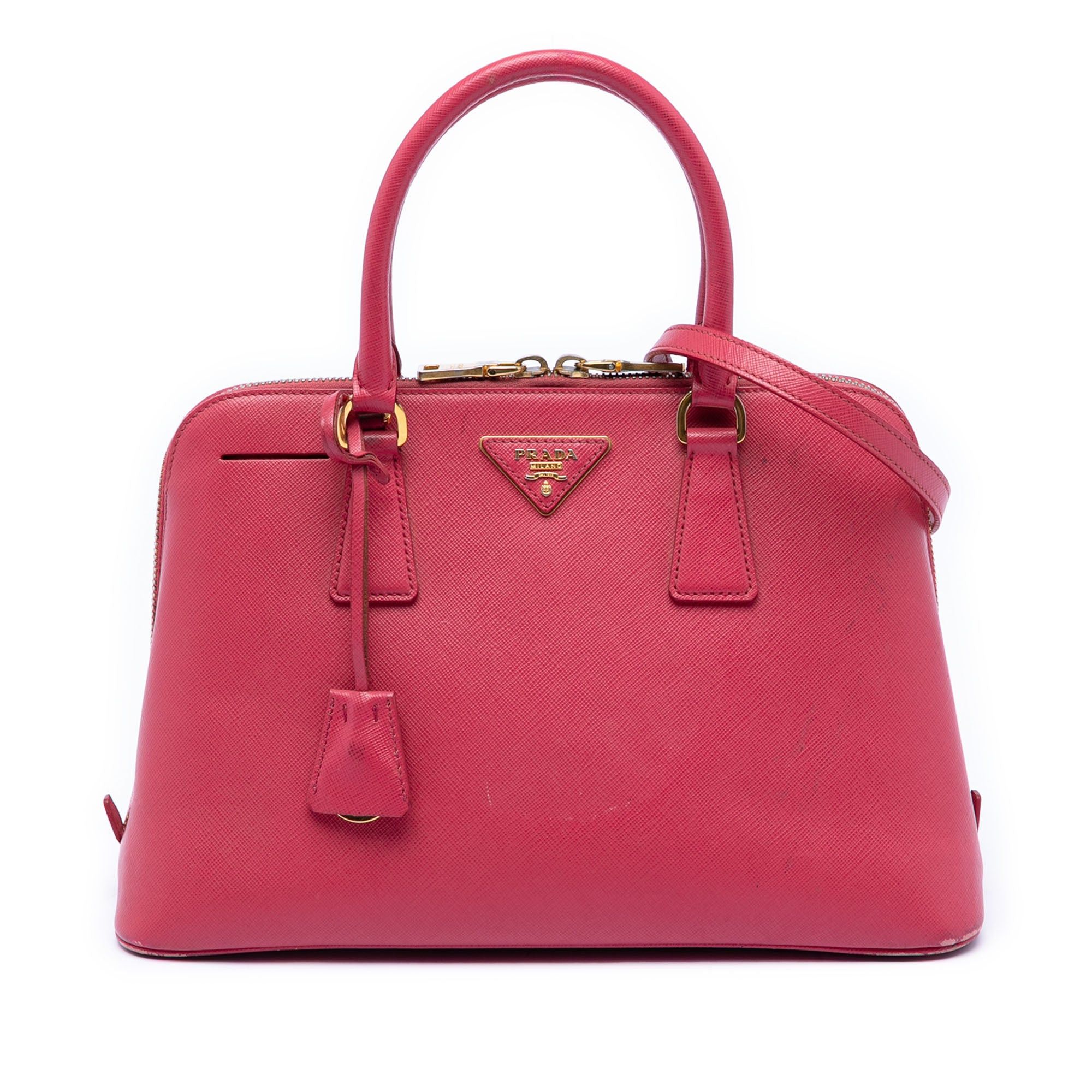Prada Medium Saffiano Lux Promenade Satchel Size ONE SIZE - 1 Thumbnail