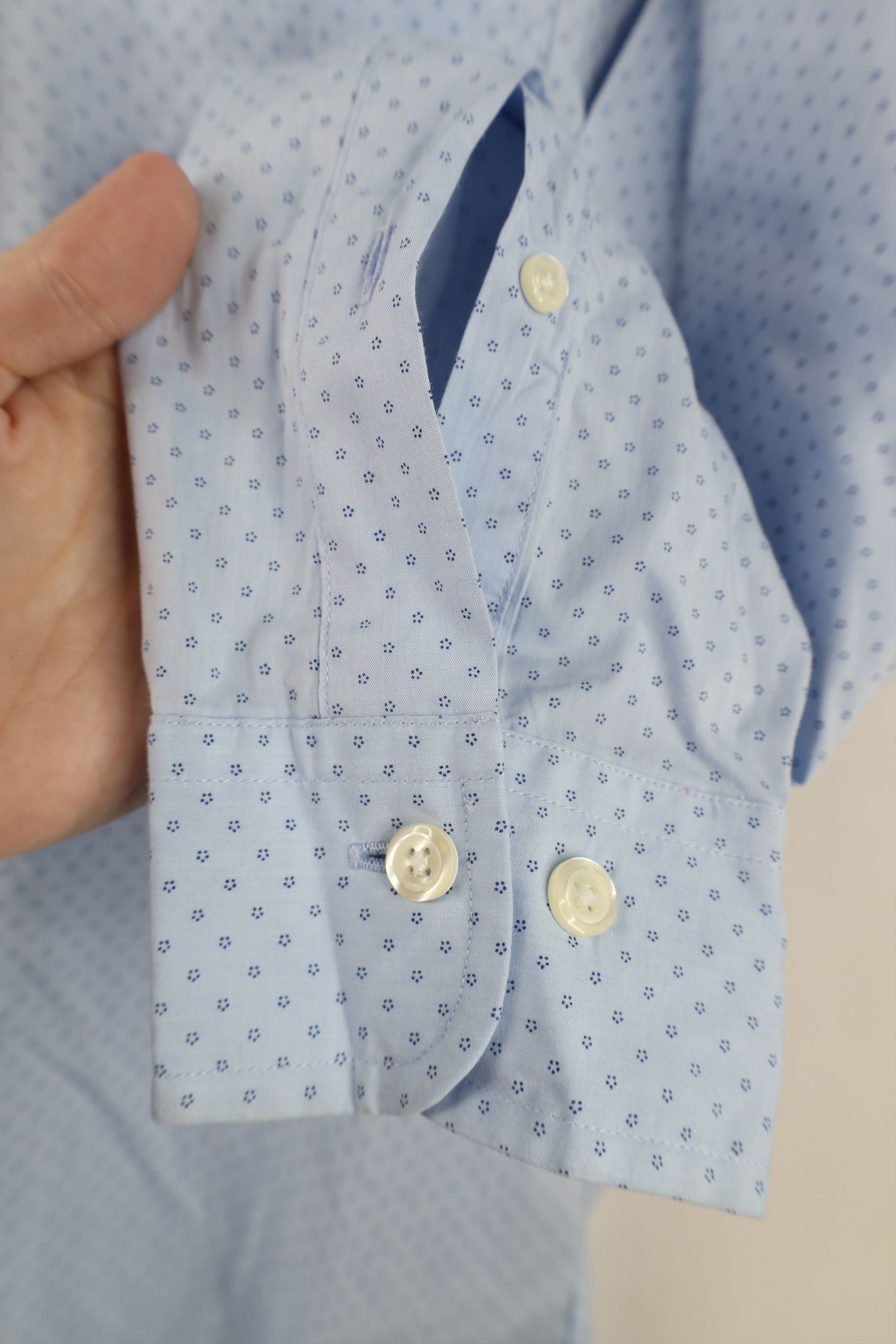Brooks Brothers × Vintage Brooks Brothers Regent Cotton Button Down Shirt Blue Size US M / EU 48-50 / 2 - 5 Thumbnail