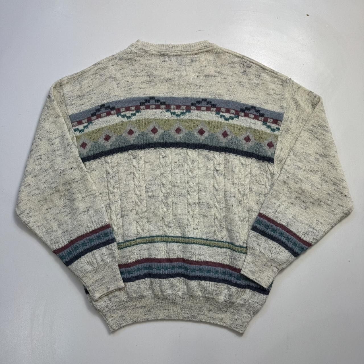 Vintage Claudio Tasmania Vintage Rare Wool Sweater Made In Italy L Size US L / EU 52-54 / 3 - 6 Thumbnail