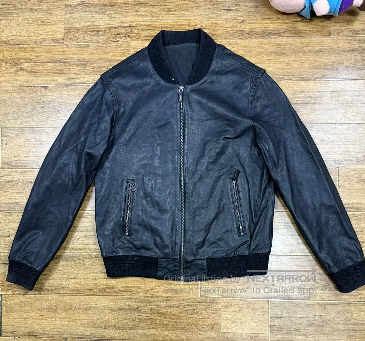 Other Bally Men's Lambskin Leather Baseball Jacket. Size US L / EU 52-54 / 3 - 1 Thumbnail