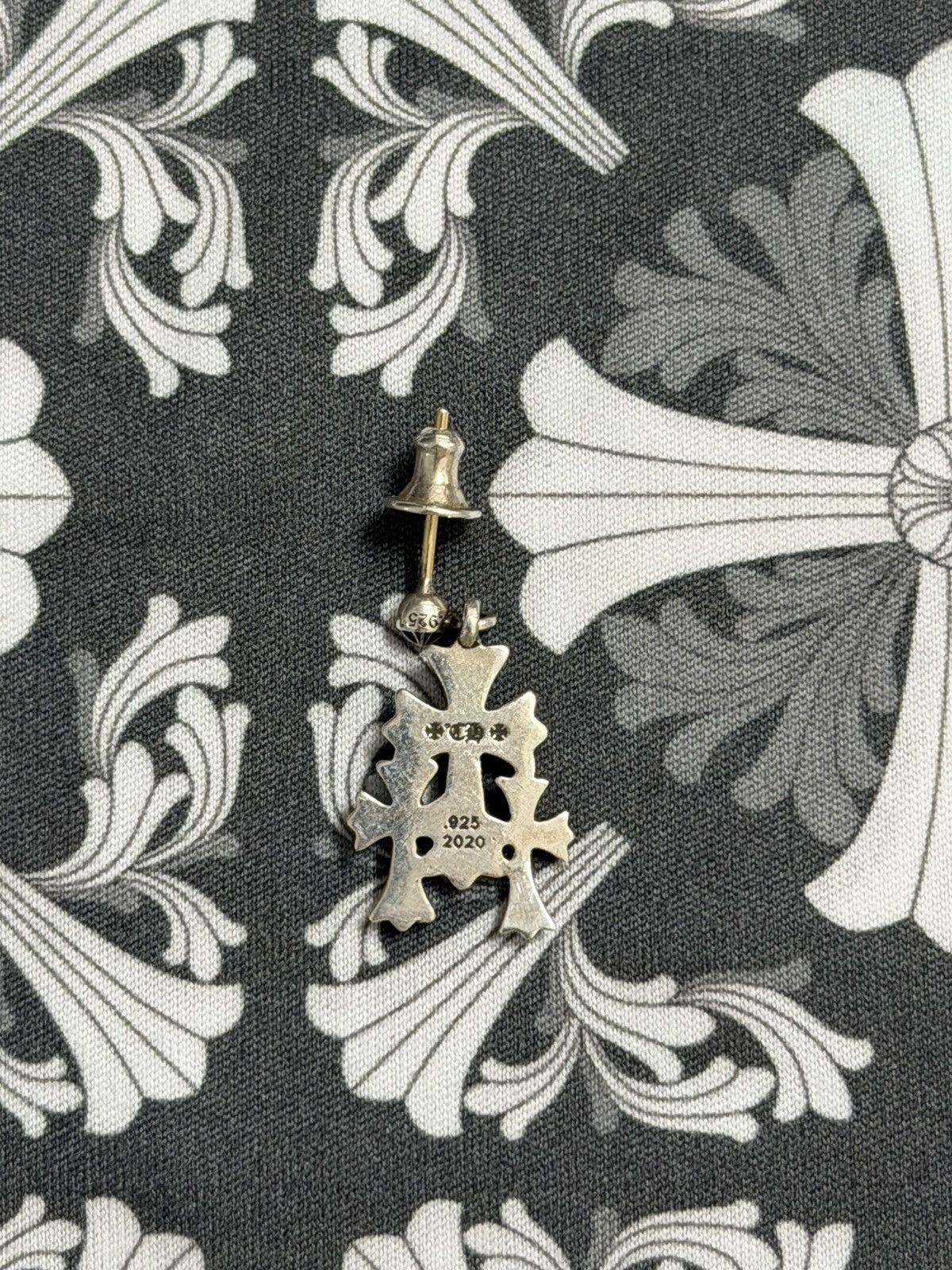 Chrome Hearts Chrome Hearts VVS Diamonds Triple Cross Earring Size ONE SIZE - 5 Thumbnail