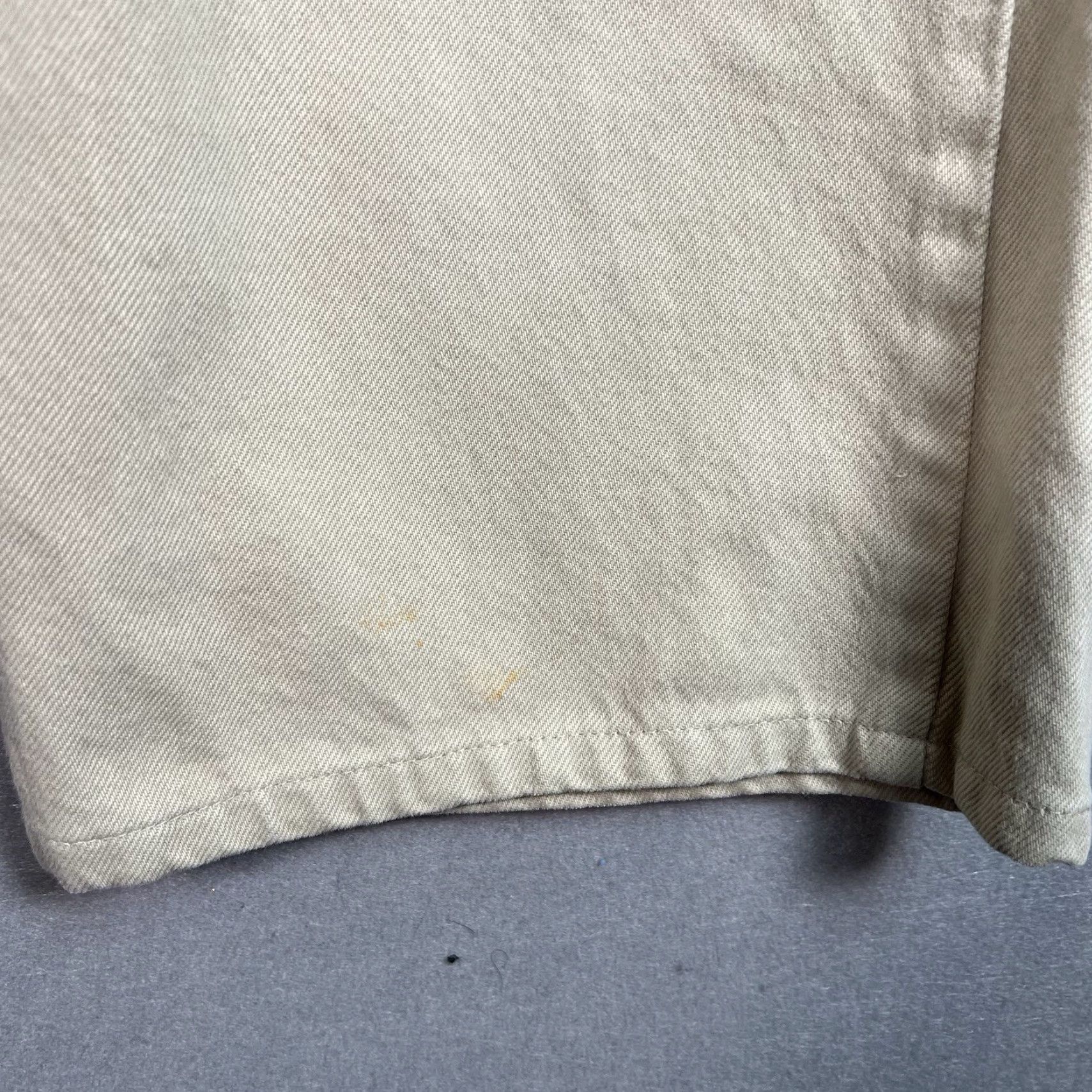 Levi's Levi's 505 Jeans Beige Adult 42 x 30 Regular Fit Mens Denim Size US 42 / EU 58 - 7 Thumbnail