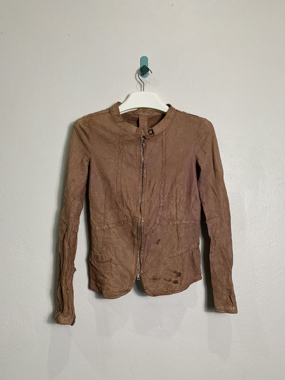 Salvatore Santoro Salvatore Santoro Leather jacket Size XS / US 0-2 / IT 36-38 - 1 Thumbnail