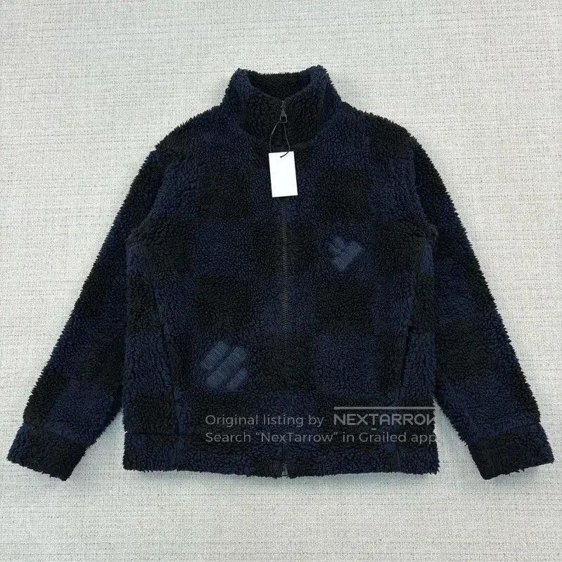 Louis Vuitton Louis Vuitton Men's Dark Blue Winter Jacket . Size US XL / EU 56 / 4 - 1 Thumbnail