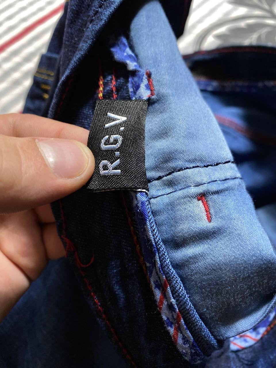 Japanese Brand Crazy Crash Dirty Baggy Faded Jean Japan Avant Garde Style Size US 36 / EU 52 - 4 Thumbnail