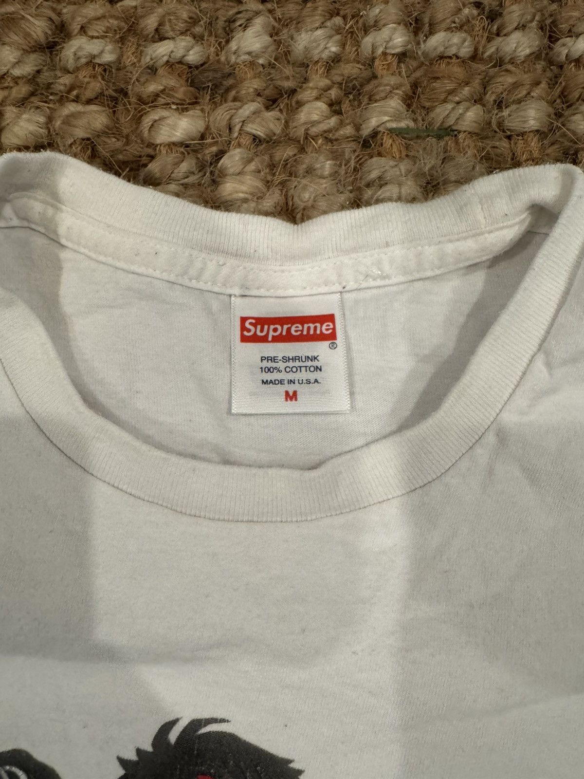 Supreme White Supreme Muta Tee Shirt Size US M / EU 48-50 / 2 - 3 Thumbnail