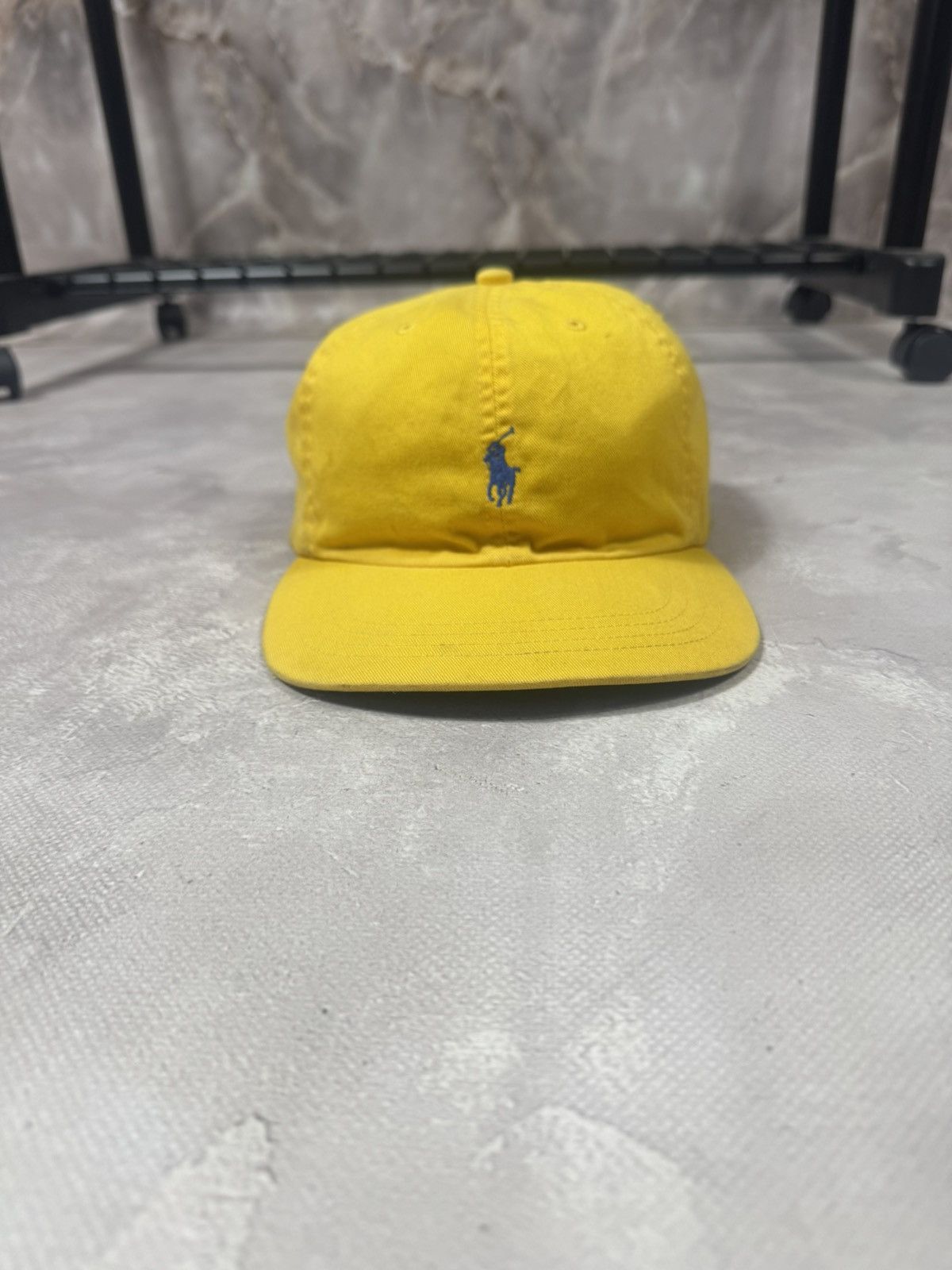 Vintage Vintage Polo Ralph Lauren Distressed Cap Size ONE SIZE - 2 Thumbnail