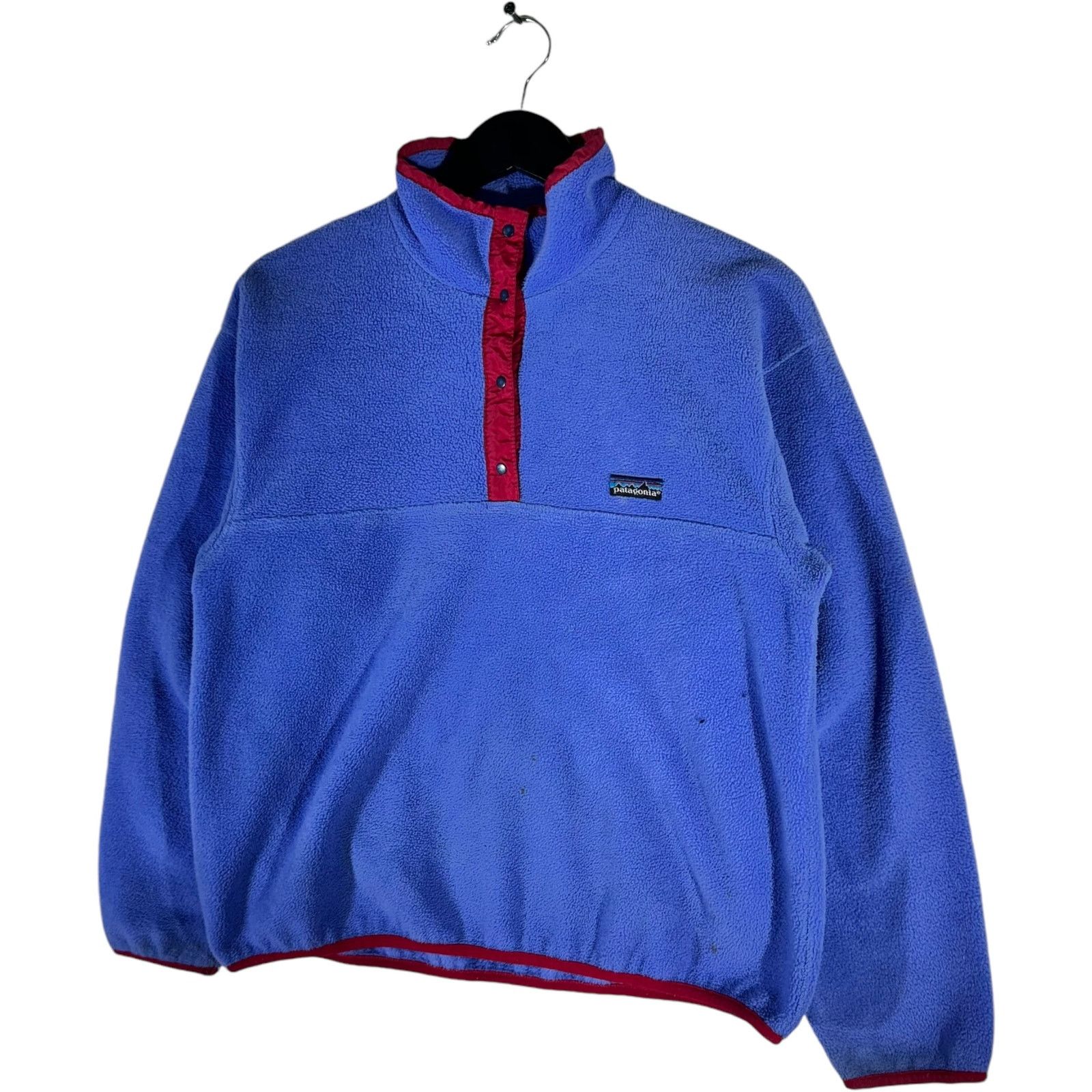 Patagonia Vintage Women's Patagonia 1/4 Snap Button Mini Logo Fleece Size M / US 6-8 / IT 42-44 - 3 Thumbnail