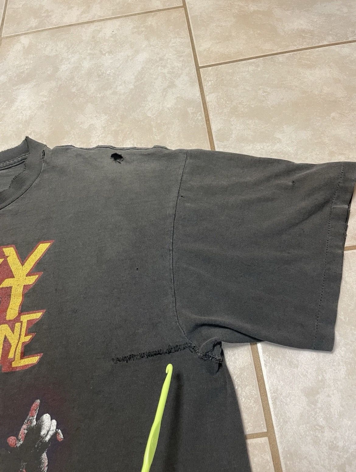 Ozzy Osbourne Vintage Ozzy Osbourne Diary Of A Madman XL Thrashed Faded Size US XL / EU 56 / 4 - 11 Thumbnail
