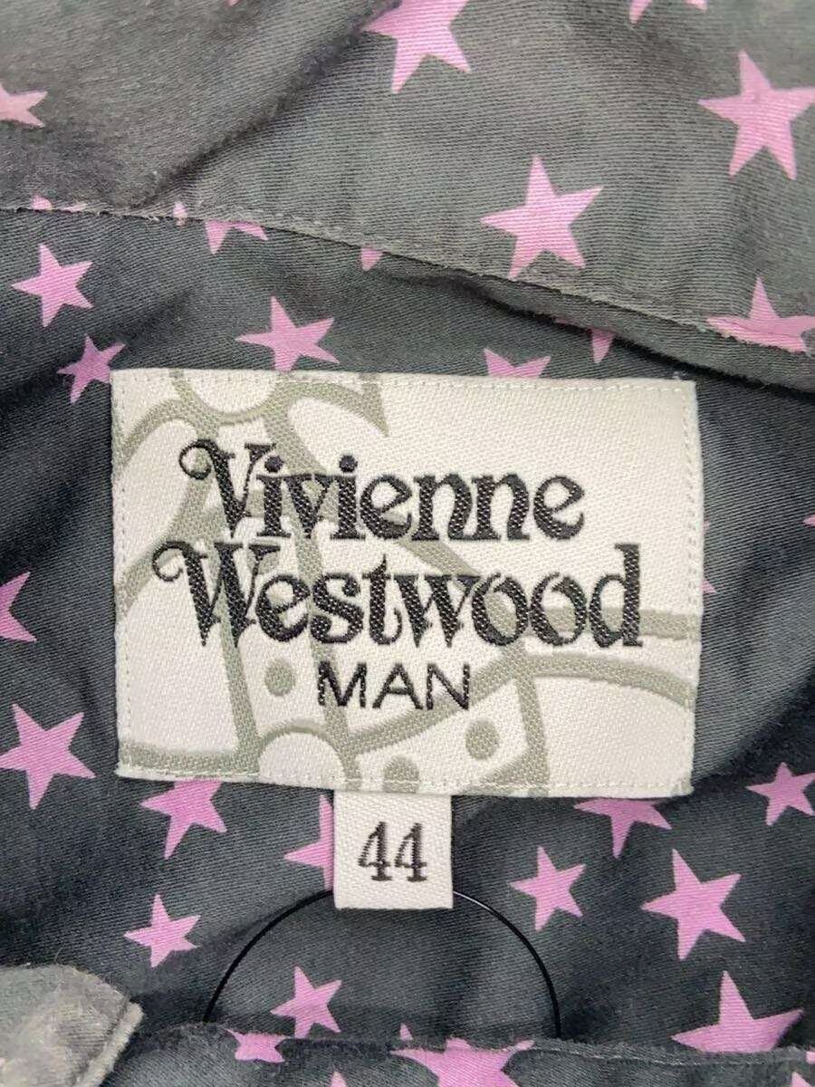 Vivienne Westwood Asymmetrical Collar Star Short Sleeve Button Shirt Size US S / EU 44-46 / 1 - 4 Thumbnail