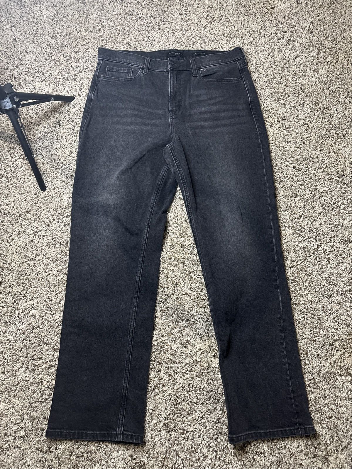 Banana Republic Black Washed Jeans Size US 32 / EU 48 - 1 Thumbnail