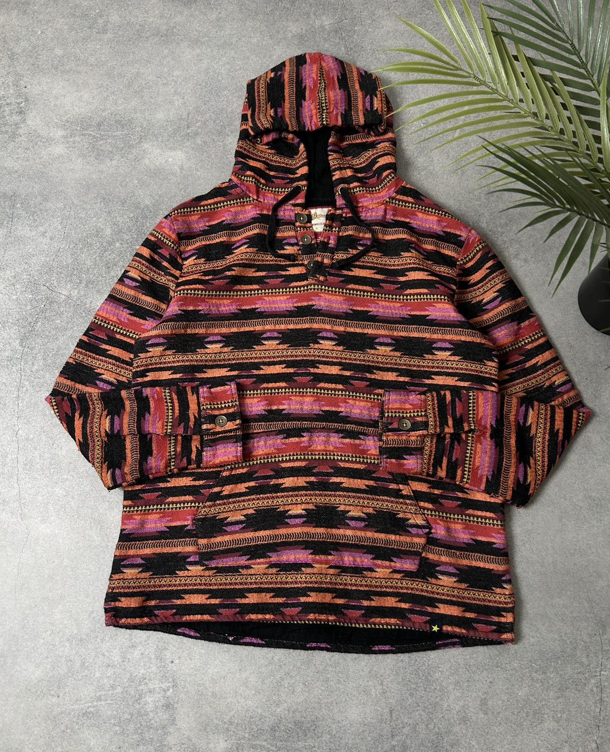 Joe Browns Vintage Joe Browns Aztec y2k hoodies mens Size US M / EU 48-50 / 2 - 2 Thumbnail