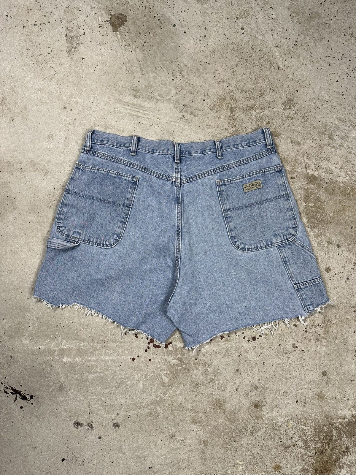 Wrangler Vintage 90s Wrangler Carpenter Distressed Denim Jeans Jorts Size US 36 / EU 52 - 1 Thumbnail