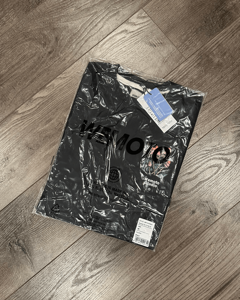 Wemoto BNWT Wemoto - Mushroom Tee - Printed Black T-Shirt - Large Size US L / EU 52-54 / 3 - 7 Thumbnail