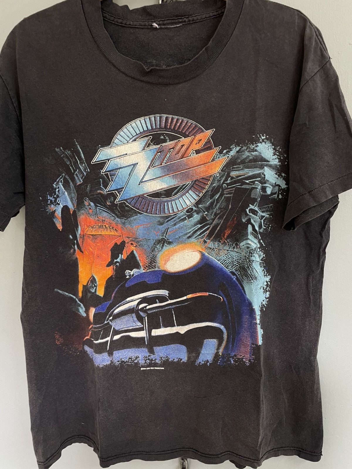Band Tees Vintage 90s ZZ Top rock band world tour 1990 t shirt Size US M / EU 48-50 / 2 - 3 Thumbnail