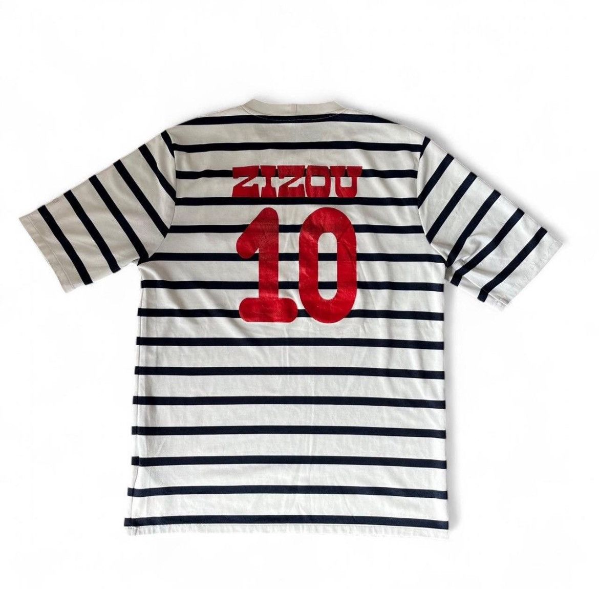Nike Nike Frankreich Trikot ZIZOU 10 | Marinière Retro Shirt Size US M / EU 48-50 / 2 - 4 Thumbnail