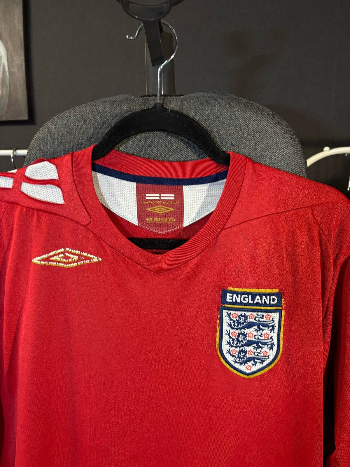 Umbro Umbro England vintage soccer jersey Size:L Size US L / EU 52-54 / 3 - 3 Thumbnail