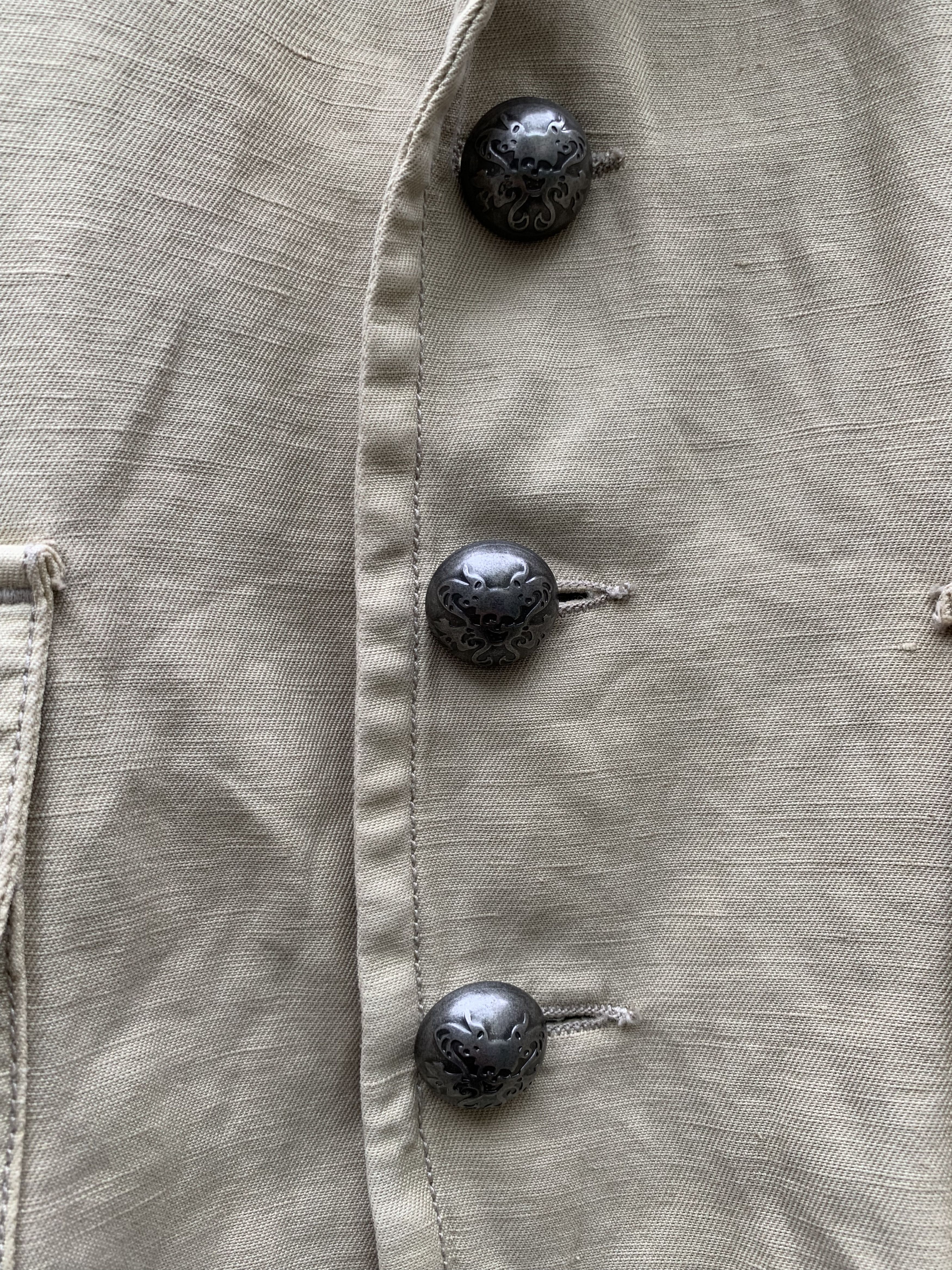 Diesel y2k Diesel Fighters Squadron Vandalism Buttons Blazer Jacket Size US M / EU 48-50 / 2 - 4 Thumbnail