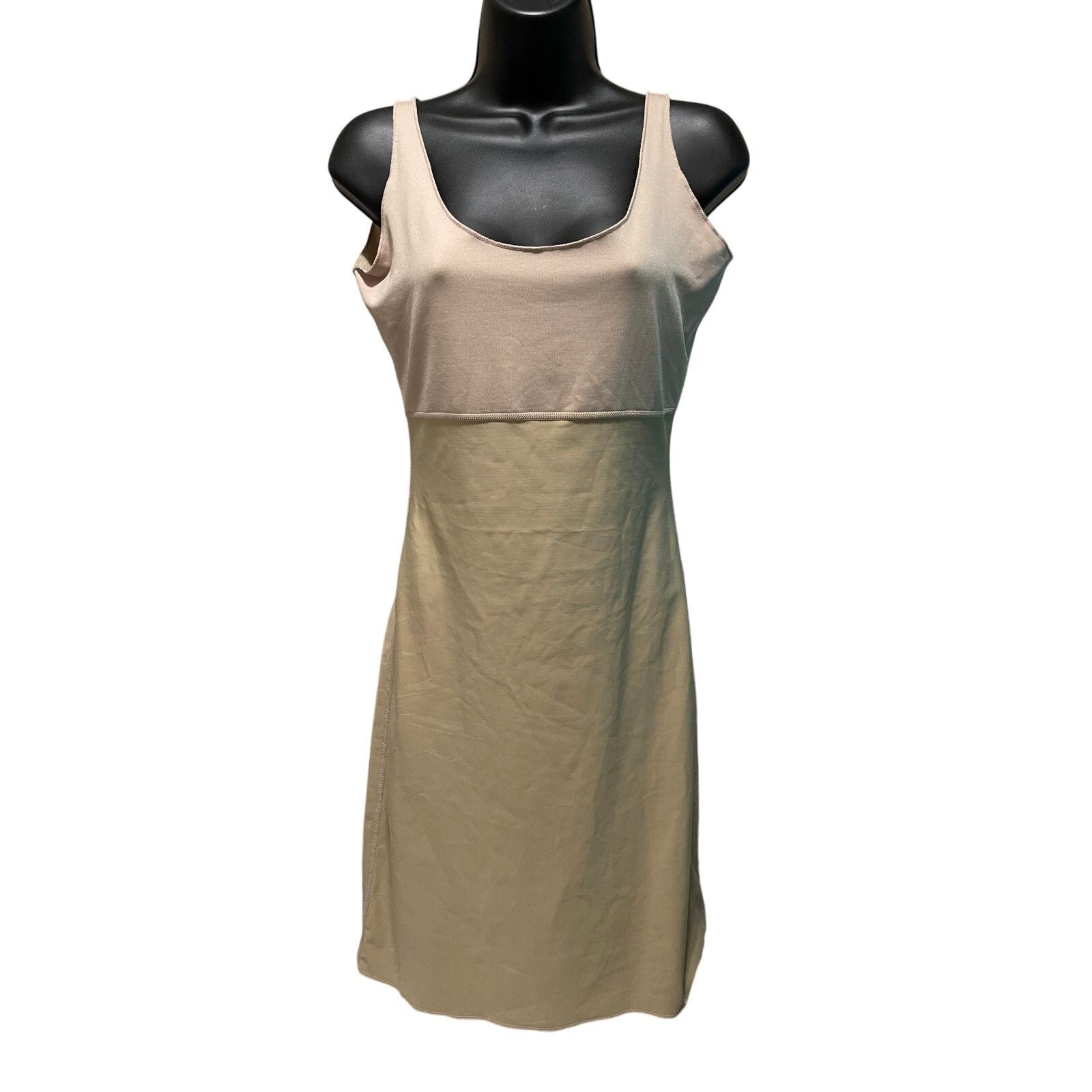 Spanx SPANX Full Body Slip Shaper Size Large Tan / Beige Size L / US 10 / IT 46 - 1 Thumbnail