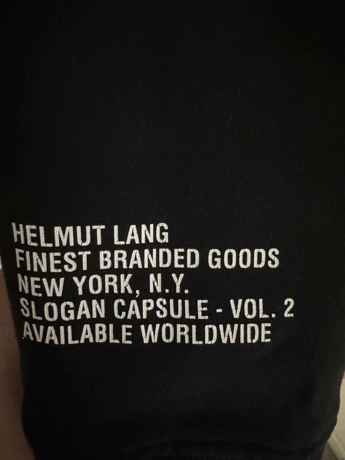 Helmut Lang Helmut Lang 'Stay in School' Hoodie Size US L / EU 52-54 / 3 - 3 Thumbnail