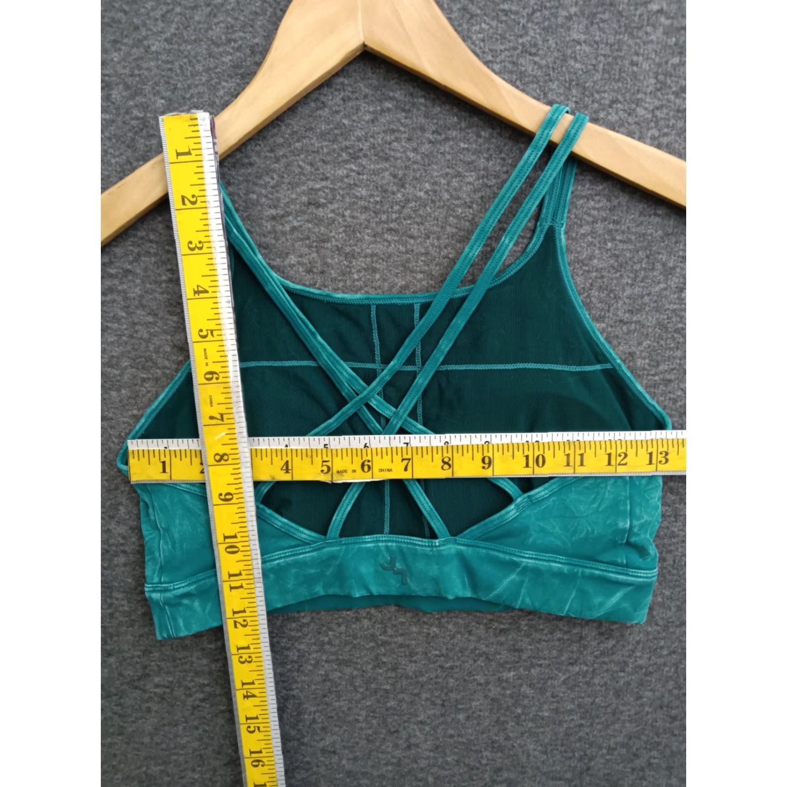 Vintage JoyLab Women's Sport Bra Cross Back Shirt S Green Size ONE SIZE - 7 Thumbnail
