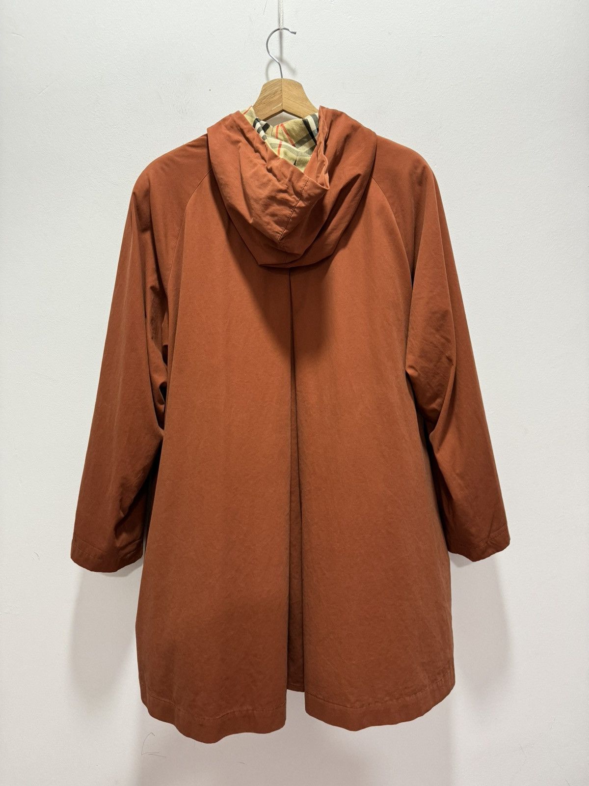 Burberry BURBERRY NOVACHECK LONG JACKET Size L / US 10 / IT 46 - 11 Thumbnail