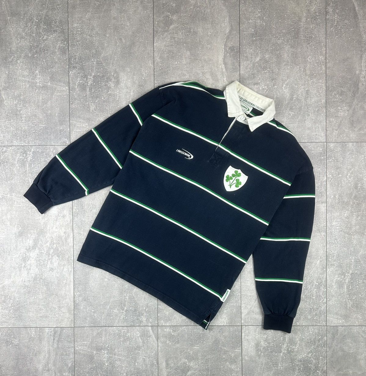 Other Lansdowne Ireland Vintage Rugby Long Sleeve Jersey Size US L / EU 52-54 / 3 - 1 Thumbnail