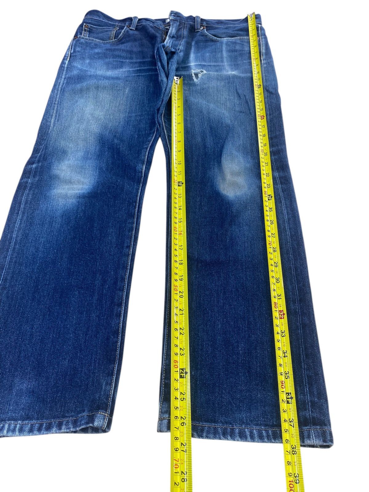 Uniqlo Uniqlo X Selvedge Whiskers Style Loose Jeans Size US 34 / EU 50 - 7 Thumbnail