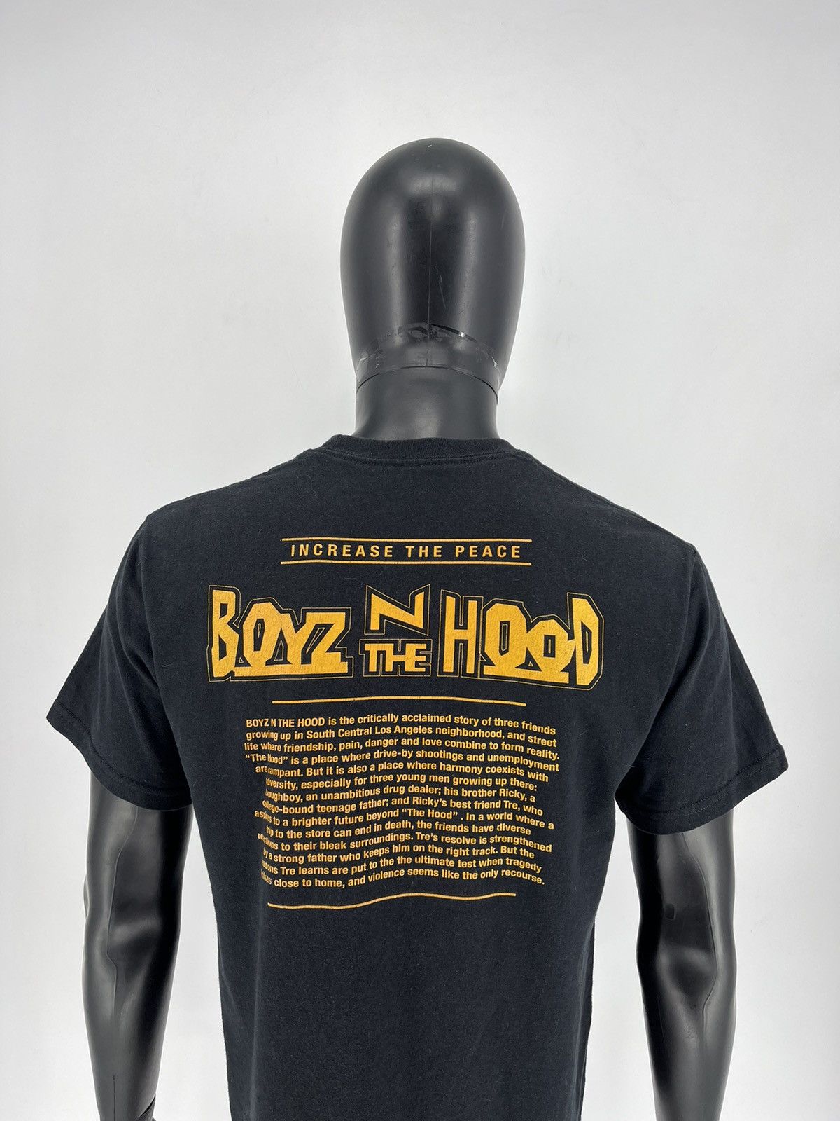Rap Tees × Vintage Vtg Boyz n the Hood Ice Cube Rap Tee Movie T-shirt NWA Shirt Size US M / EU 48-50 / 2 - 8 Thumbnail