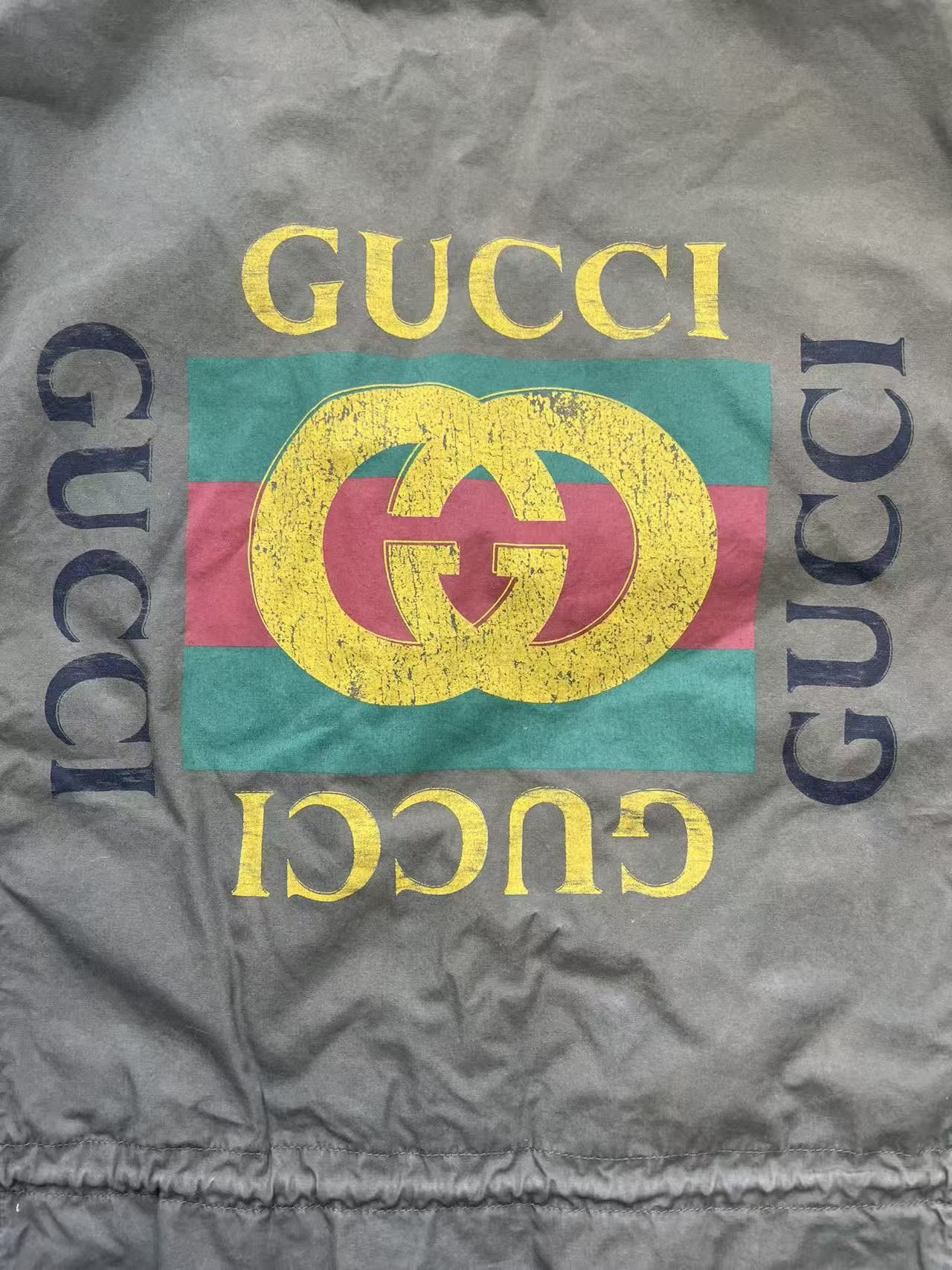 Gucci Gucci Vintage Logo Print Military Parka Size US M / EU 48-50 / 2 - 3 Thumbnail