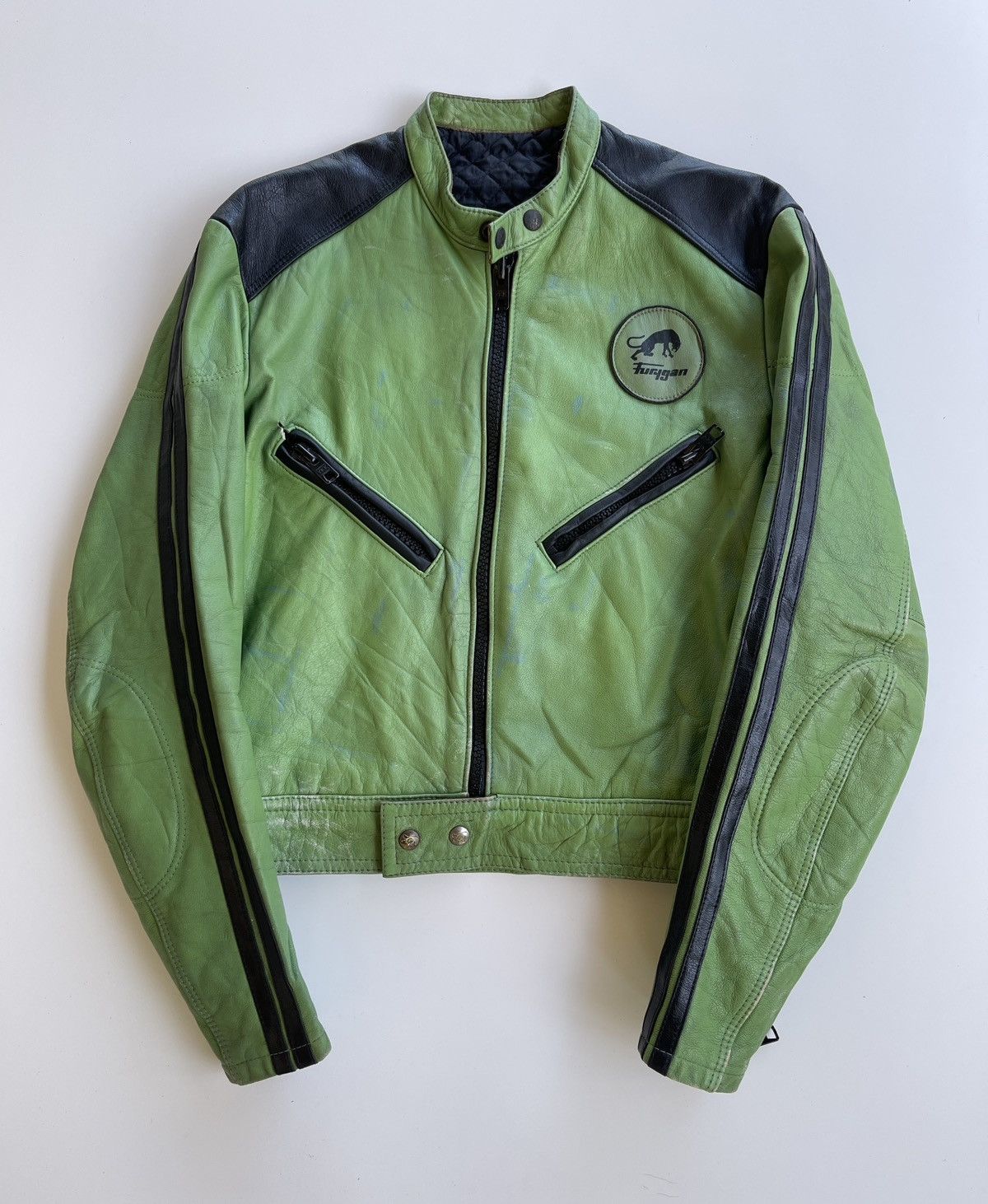 Vintage Vintage 80s Furygan Bikers Leather Jacket Size US S / EU 44-46 / 1 - 3 Thumbnail