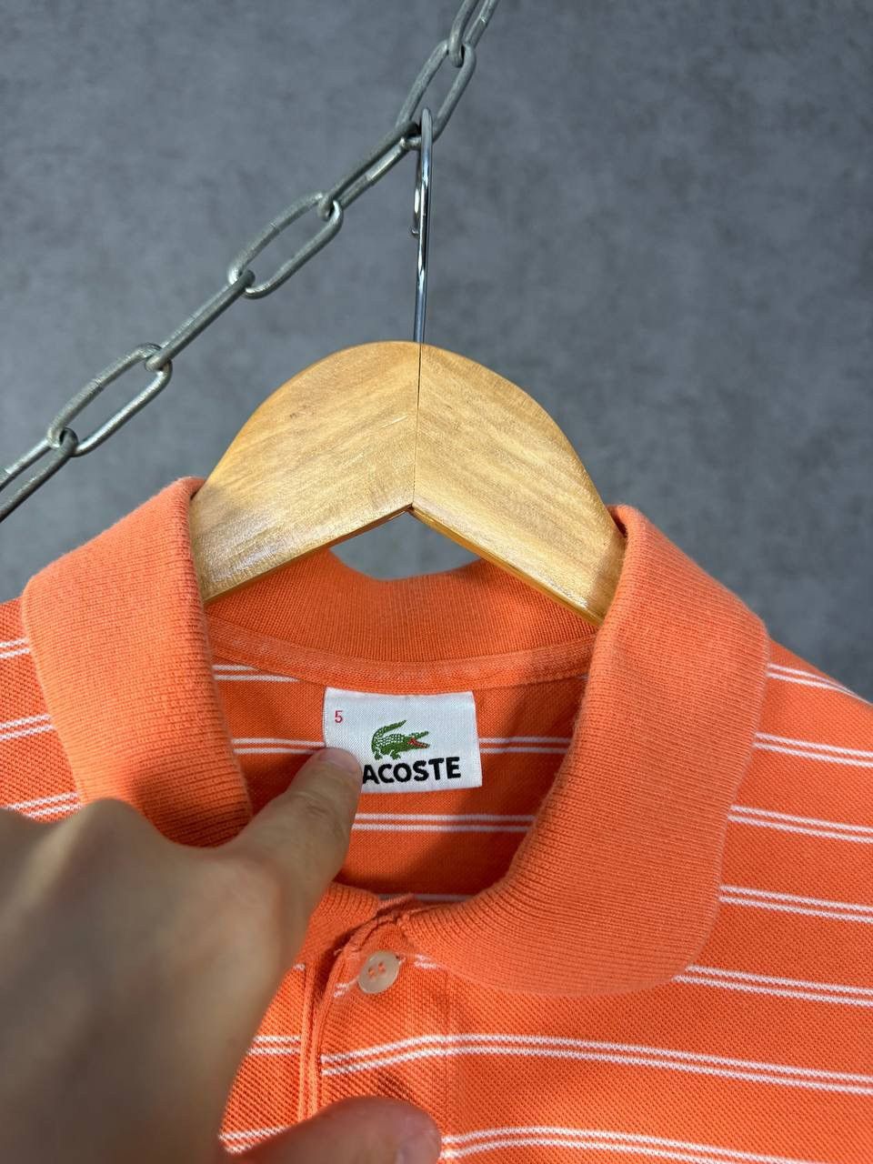 Lacoste Lacoste vintage designer logo polo tee Size US M / EU 48-50 / 2 - 3 Thumbnail