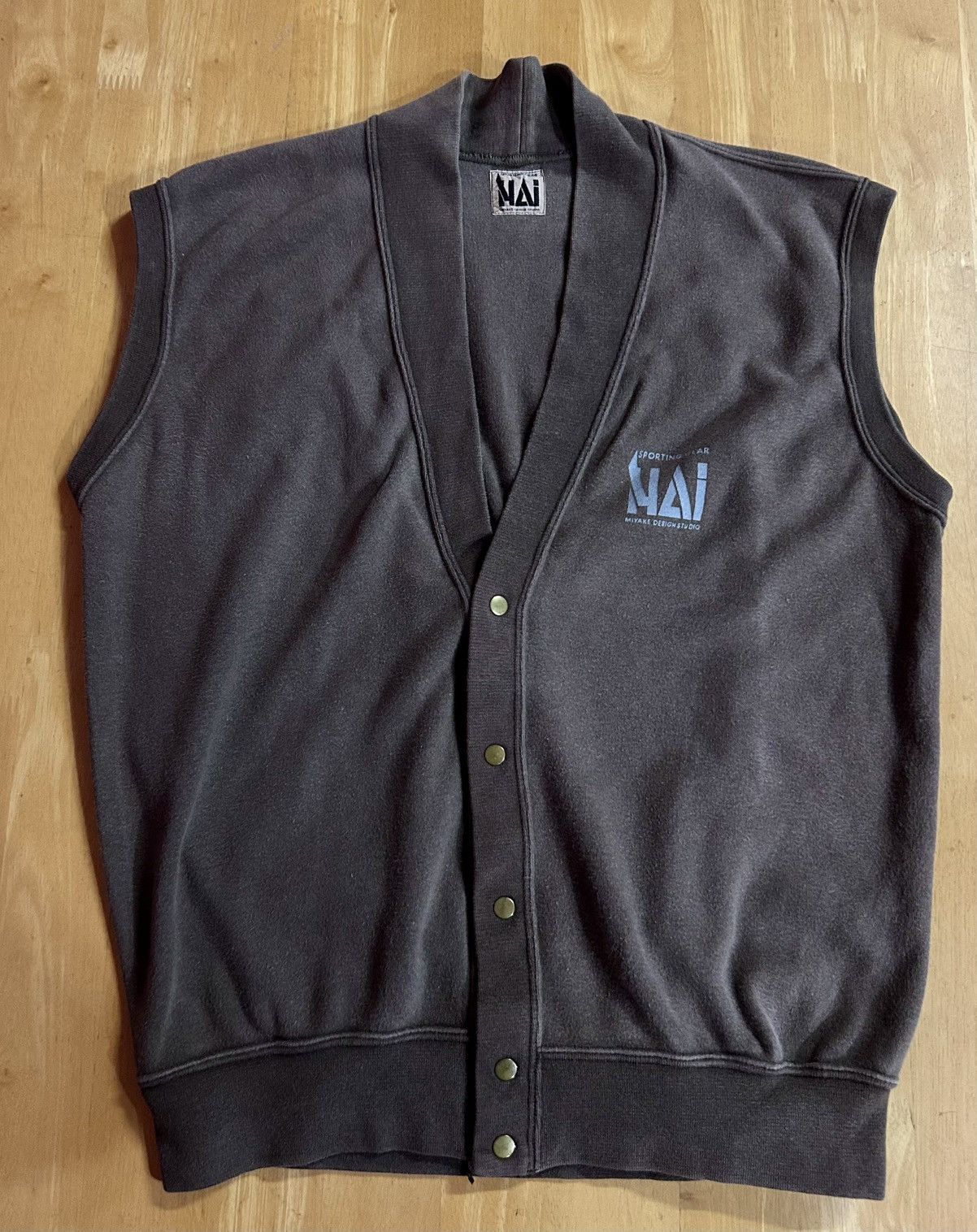 Hai Sporting Gear × Issey Miyake × Vintage 🔥🔥HAI SPORTING GEAR ISSEY MIYAKE VEST Size US S / EU 44-46 / 1 - 1 Thumbnail