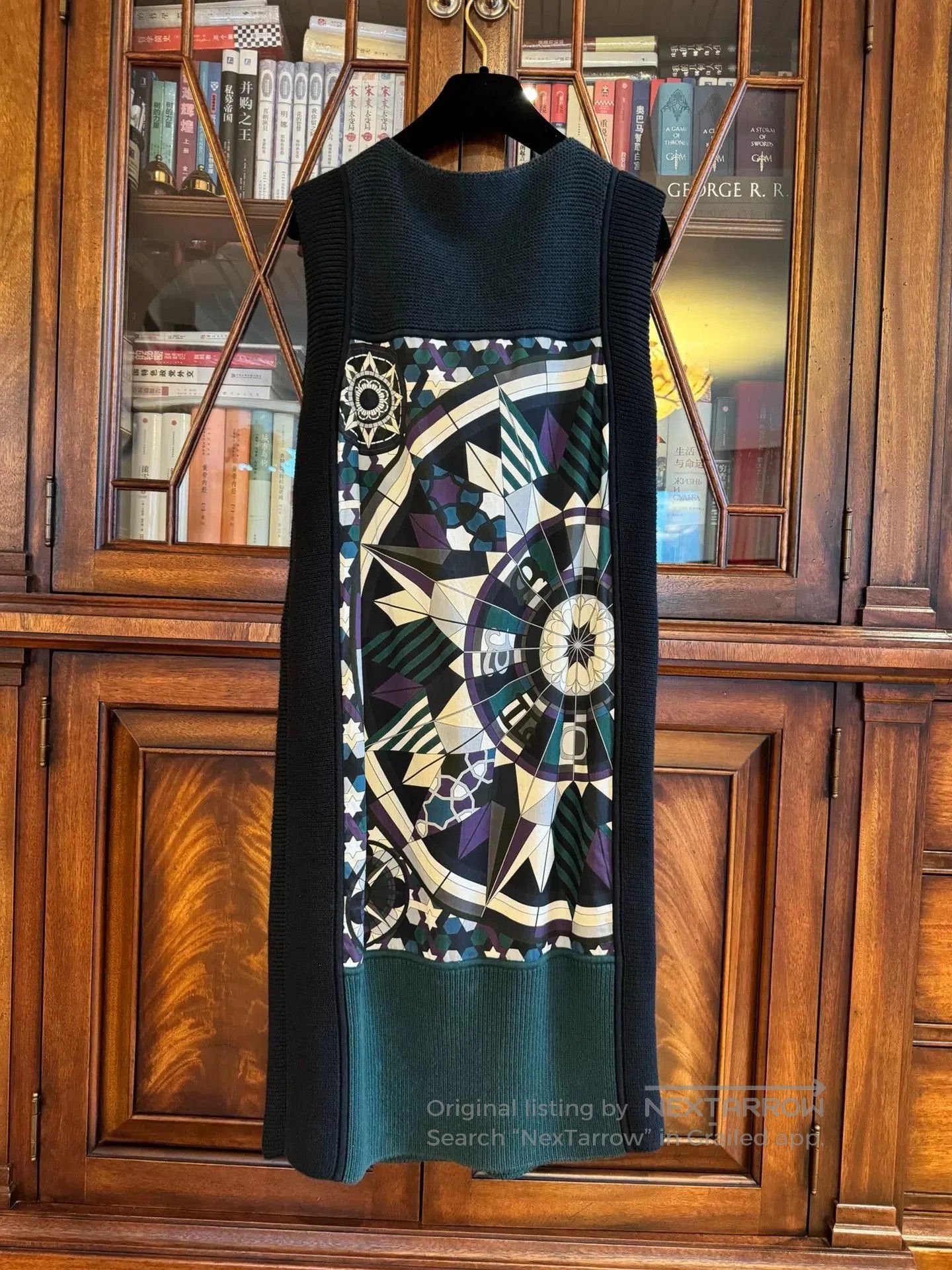 Hermes Hermes Printed Sleeveless Long Dress. Size US S / EU 44-46 / 1 - 2 Thumbnail