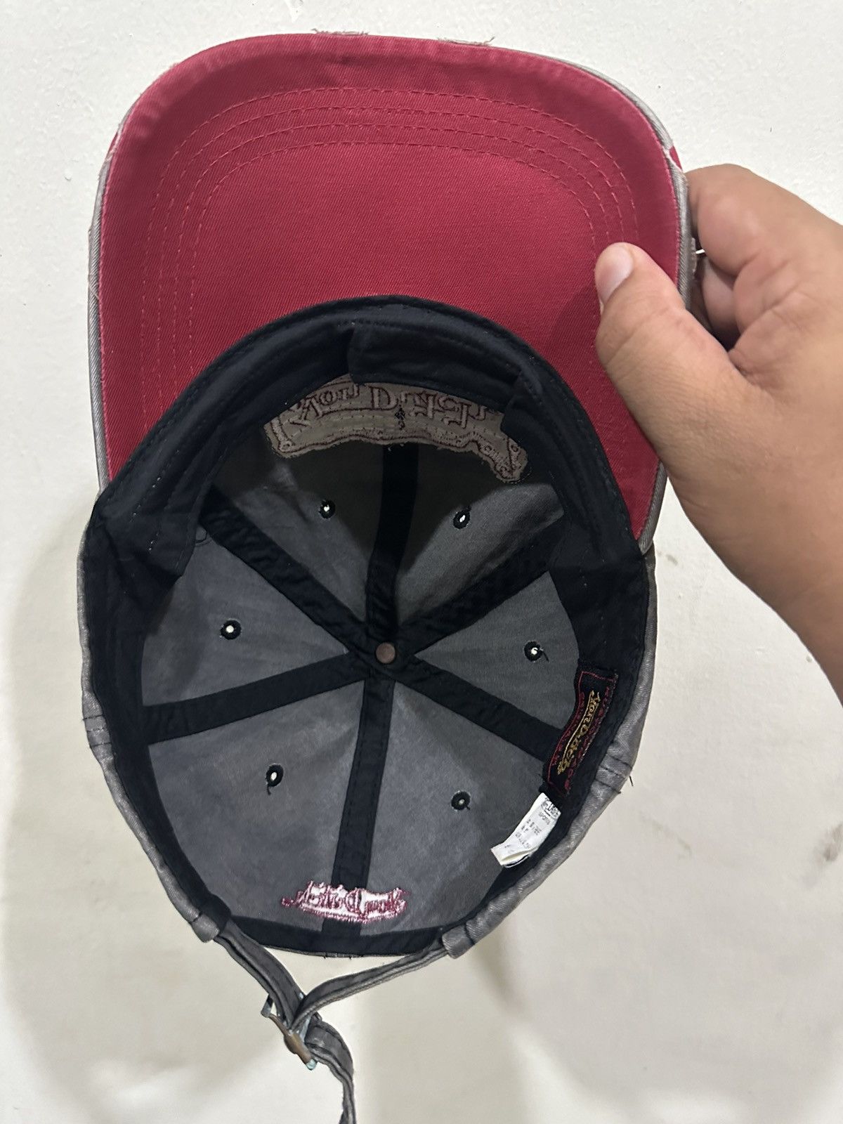 Von Dutch VTG Distress Von Dutch Baseball Hat Size ONE SIZE - 5 Thumbnail