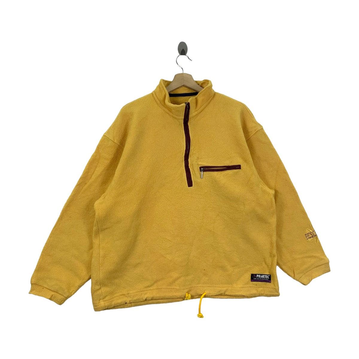 Polartec × Vintage Vintage POLARTEC Outdoor Fleece Half Zipper Long Sleeve Size US L / EU 52-54 / 3 - 3 Thumbnail