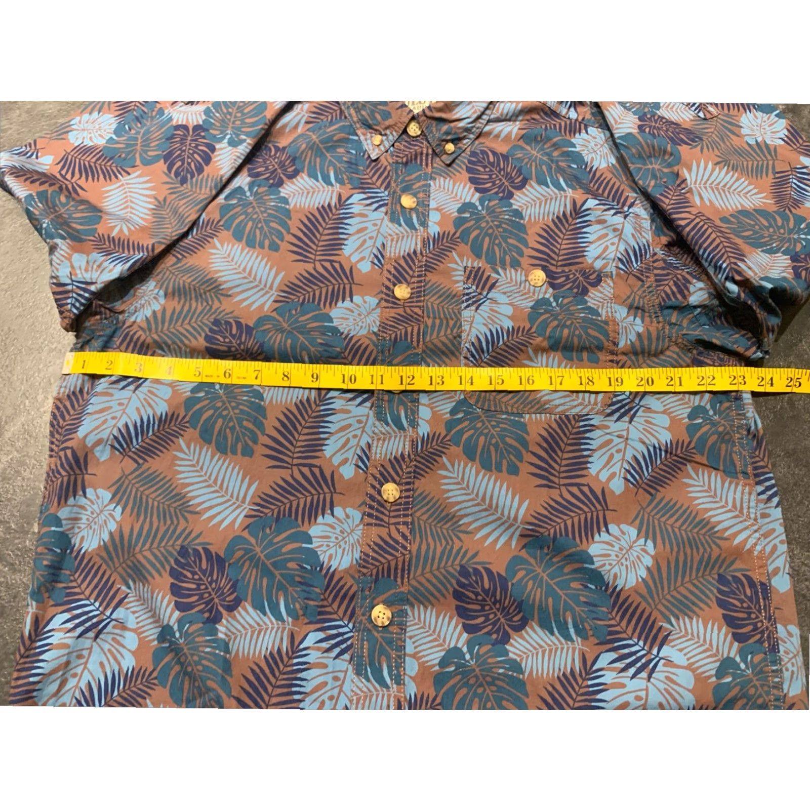ALOHAS Duluth Trading Mens Medium Long Sleeve Button Down Shirt Floral Print Cotton Size US M / EU 48-50 / 2 - 7 Thumbnail