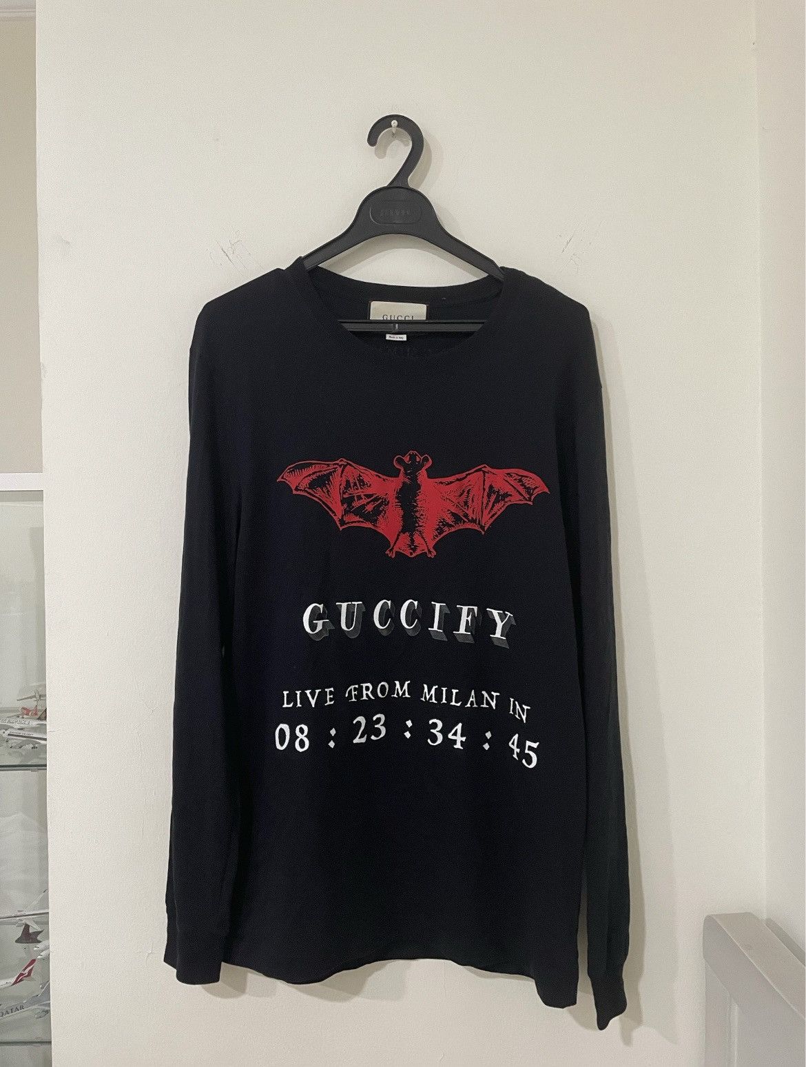 Gucci ‼️Rare Negotiable‼️Gucci Guccify Bat Longsleeve Tee | Grailed